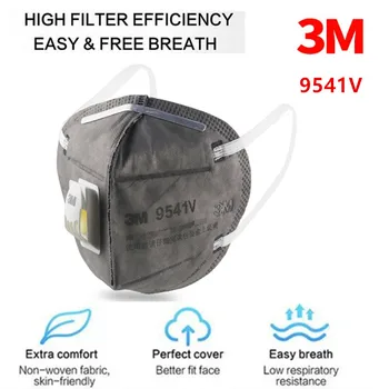 

10/20 PCS 3M 9541V Grey Safety Protective Dust safe Masks Anti-PM 2.5 Sanitary With Filter Structure Working Respirator