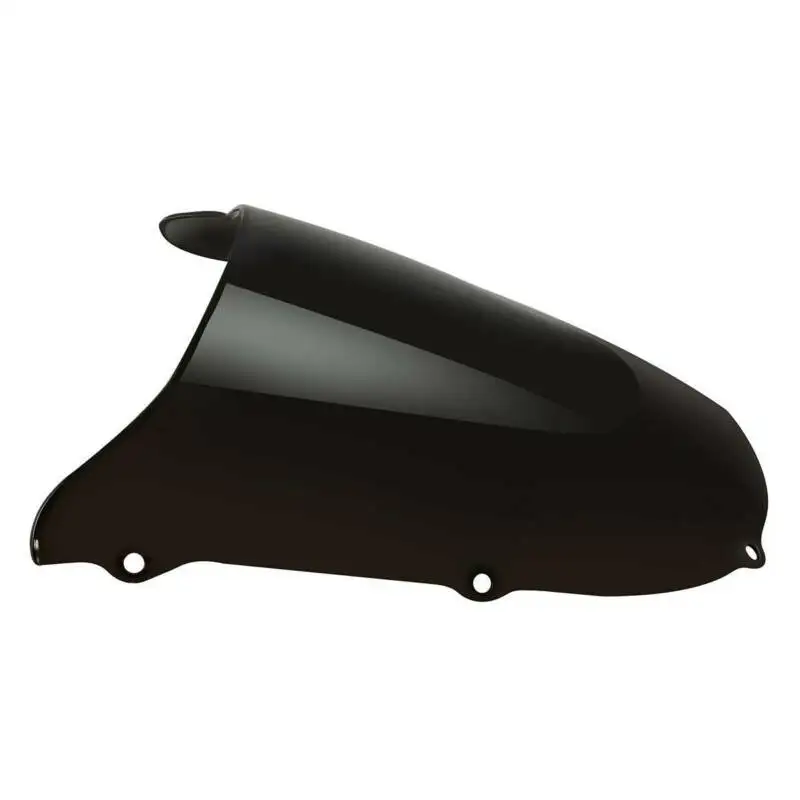 Мотоцикл двойной пузырь лобовое стекло ветровое стекло для Kawasaki Ninja ZX6R ZX600 1998-1999