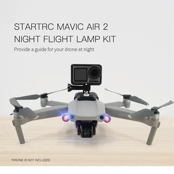 

Drone Night Flight LED Lights Lamp with Camera Holder Bracket Expansion Parts Kit for DJI Mavic Air 2 Accessories