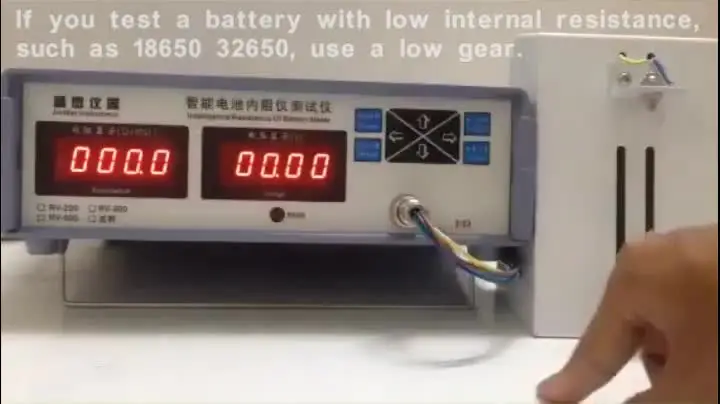 High Precision Battery Impedance Tester Internal Resistance Tester for Lithium Batteries