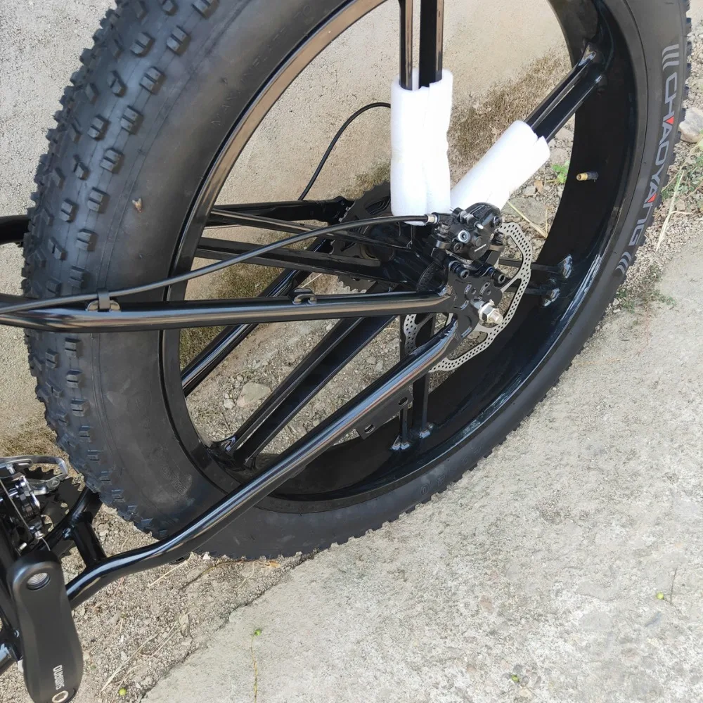 Microshift 30 скоростей Алюминиевый велосипед fat велосипед Снег велосипед гидравлические тормоза 26*4,0 шины