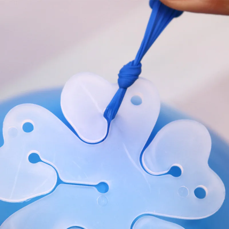 new style Balloons Modelling Clip for Party Decorations Flower Balloon Clips Latex Helium Balloon Accessories Sealing Clips 50pcs/lot - Цвет: new style