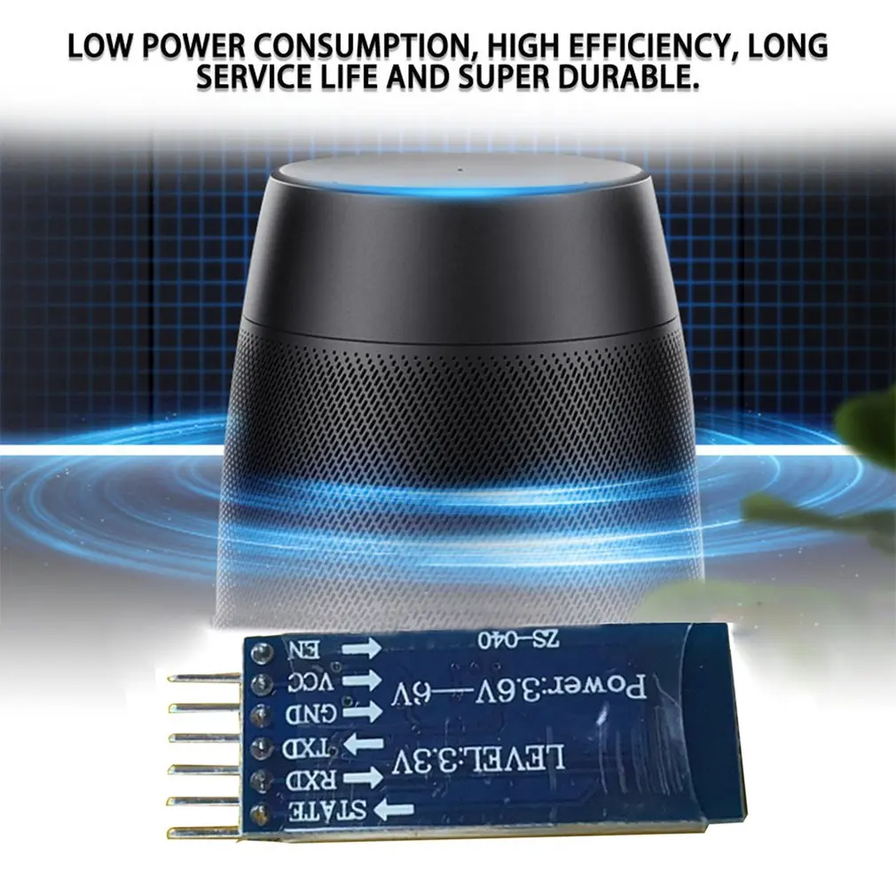 HC05 HC 05 master slave 6pin JY MCU анти реверс интегрированный Bluetooth серийный сквозной модуль