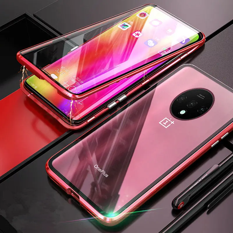 For-Oneplus-7T-Pro-Case-3601-Double-Sided-Metal-Magnetic-Glass-Magnet-Case-Cover-For-One_副本