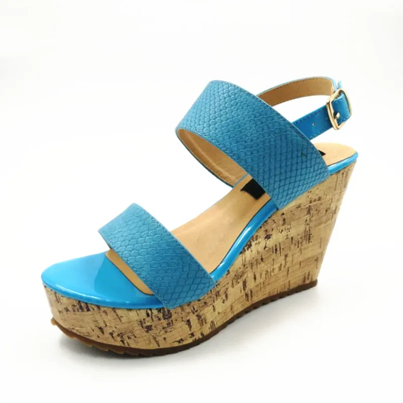 Сандалии на высоком каблуке|sandals summer|wedge platform sandalswomans shoes wedges |