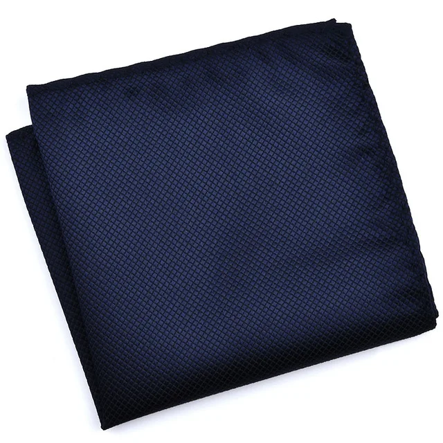Носовые платки многоцветный плед полоса мужские карманные квадраты бизнес полотенце для сундуков Карманный платок платки шарфы хлопок - Цвет: 1PCS