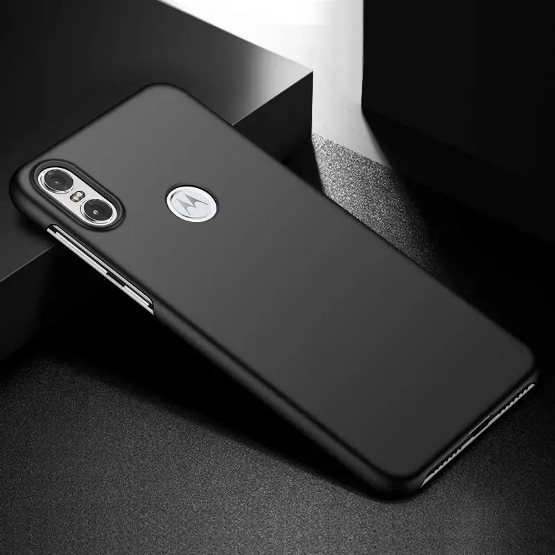 Роскошный Матовый Жесткий ПК для Motorola Moto One Vision P30 Play P40 G6 plus G7 power G5 G5S простой чехол