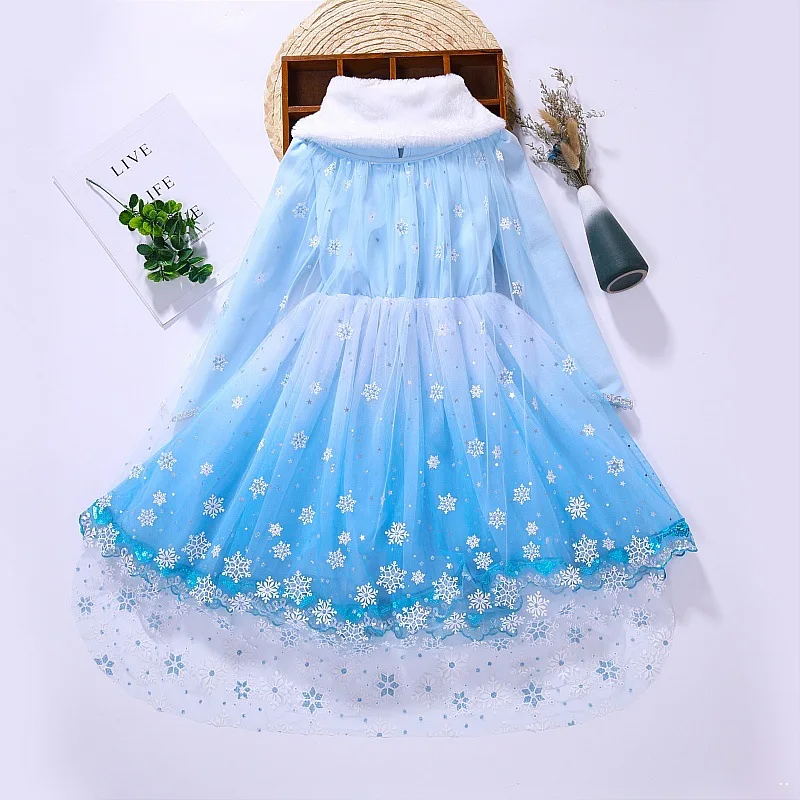 elsa traje para meninas do bebê princesa