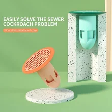 

Bathroom Filter Smell Removal Sealing Silicone Cover Anti-smell Drain Sealing Cover Floor Drain Covers for Kitchen Bathroom