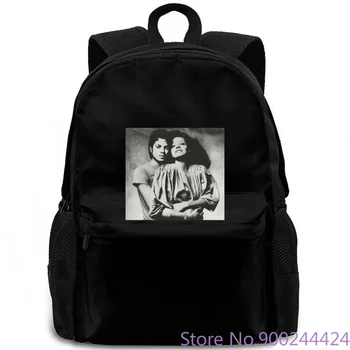 

Vintage Diana Ross and Michael Jackson Retro Size M L XL 2XL Print Casual Men Brand backpack
