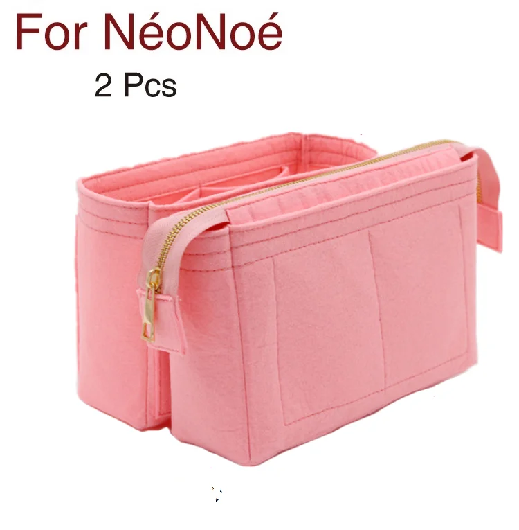 For Neo noe Insert Bags Organizer Makeup Handbag Organize Travel Inner Purse Portable Cosmetic base shaper for neonoe