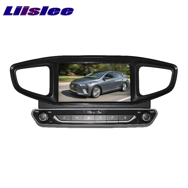 Для HYUNDAI Ioniq правосторонний привод LiisLee Автомобильный мультимедийный ТВ DVD GPS