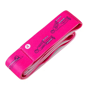 

Wear Resistant Smooth Muscles Powerful Exercise Pull Strap High Elastic Body Building Fitness Yoga Stretch Bands Sports Training
