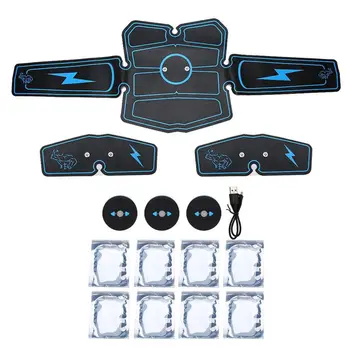 

Abdominal Muscle Stimulator Intelligent Pulse Abdominal Muscle Patch Arm Leg Muscle Training Stimulator Fitness Equipment