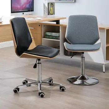 

Fashion swivel chair solid wood computer chair lift chair home study chair office front desk lounge chair