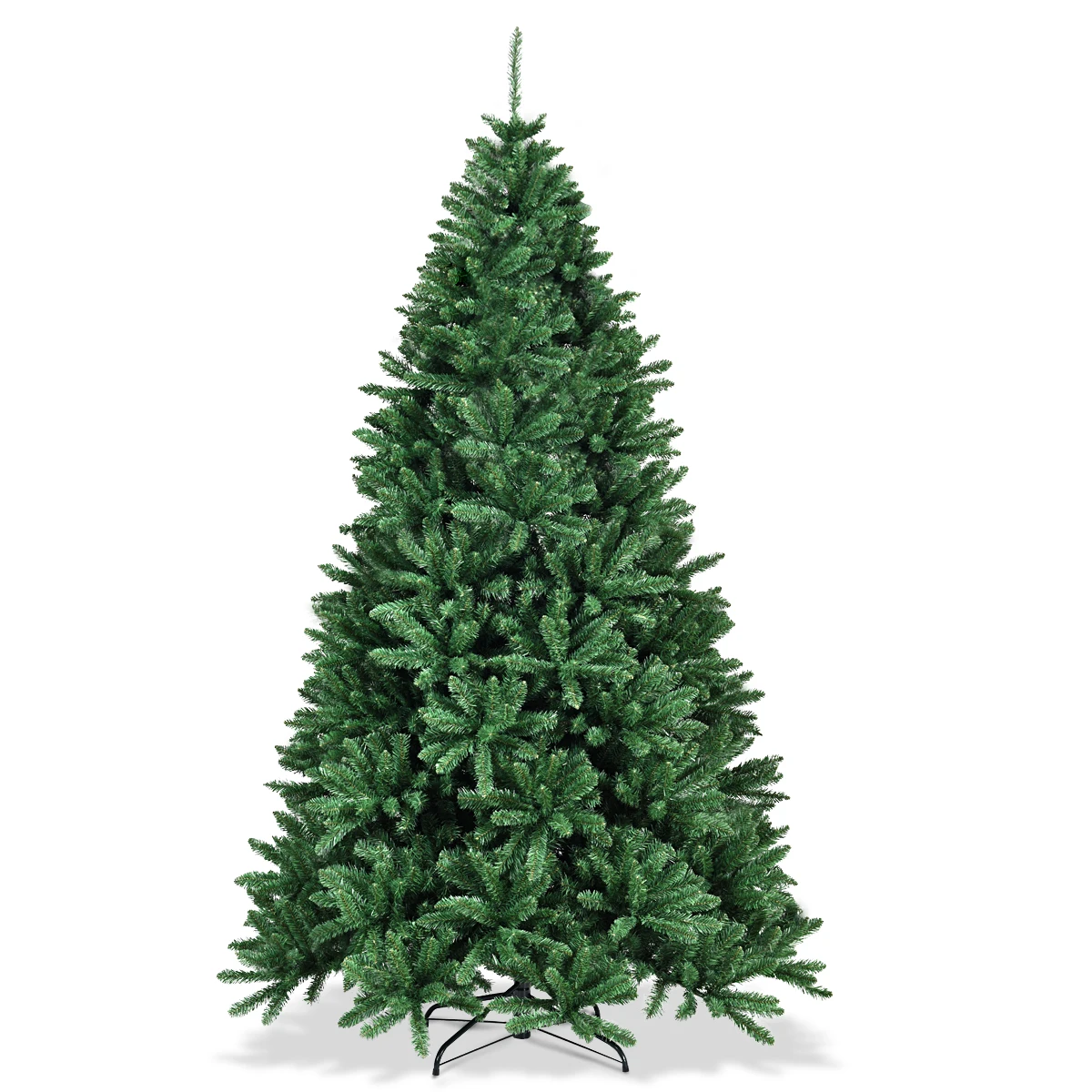 

Costway 7.5ft Hinged Christmas Tree Douglas Full Fir Tree 2254 Tips