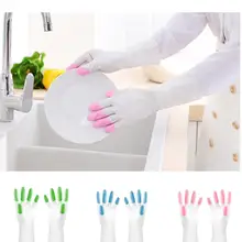 3 стиля перчатки для мытья посуды водонепроницаемые резиновые тонкие кухонные перчатки для чистки