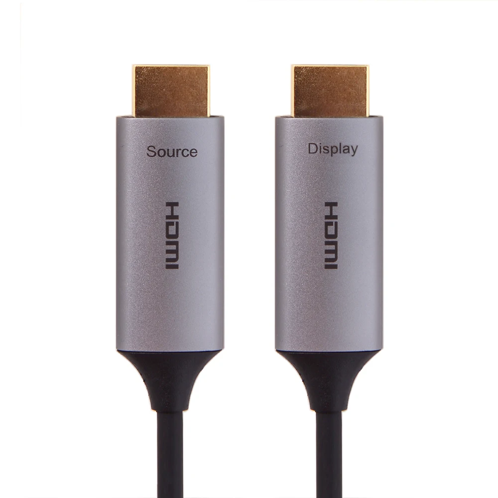 4K HDMI 2 0 AOC кабель 60 Гц 10 м 20 50 100 200 300 активное оптоволокно быстрая передача Ultra FHD