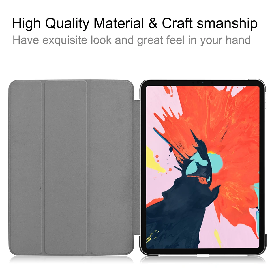 MTT обложка чехол для Apple iPad Pro 12,9 дюймов из искусственной кожи с откидной крышкой функцией подставки умной планшетный чехол протектор в виде ракушки A1876 A2014 A1895 A1983