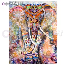 Daimond Painting 5D Full Square/ Round Elephant Art Picture Diamond Painting Rhinestone Crystal Cross Stitch Mosaic 876DP