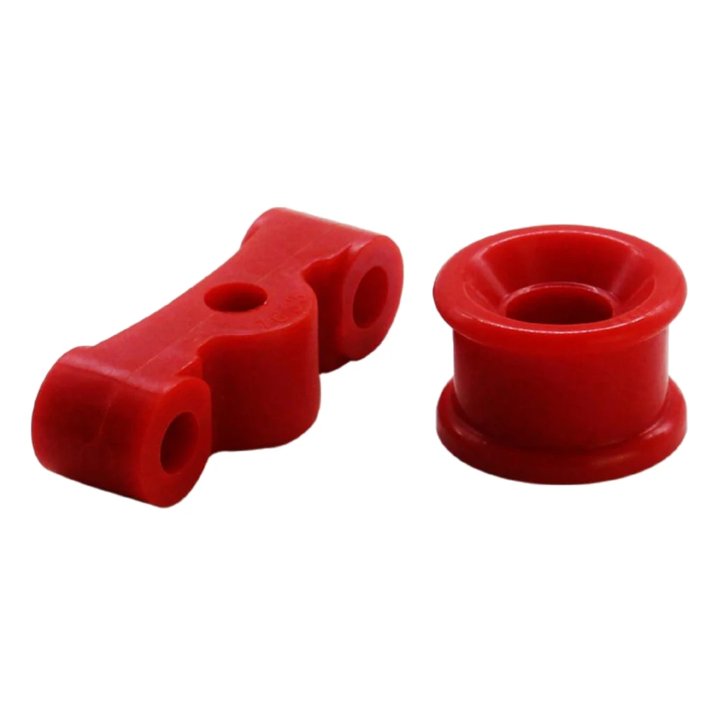 2 Pieces Red Shifter Bushing Kit for Honda CIVIC B16 B18 1988-2000