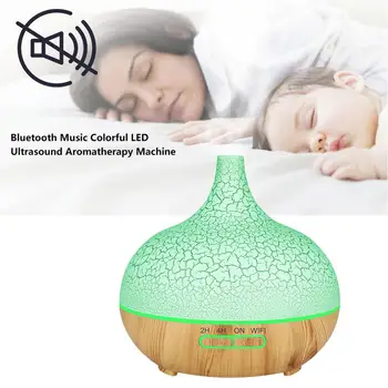 

400mL WiFi Timing Essential Oil Aromatherapy Diffuser Ultrasonic Humidifier WIFI Wireless Remote Control Wechat Sharing