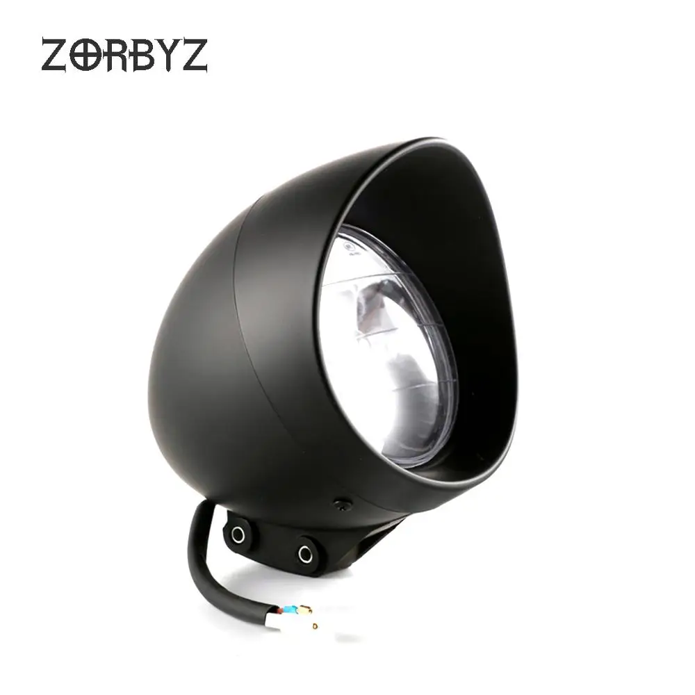 Передсветильник фасветильник ZORBYZ для мотоцикла 6 5 дюйма хром АБС подходит Harley