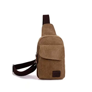 

Men Chest Packs Casual Waist Male Shoulder Bags Korean Canvas Men's Bag Running Sports Bag Riding Bag Crossbody Bag
