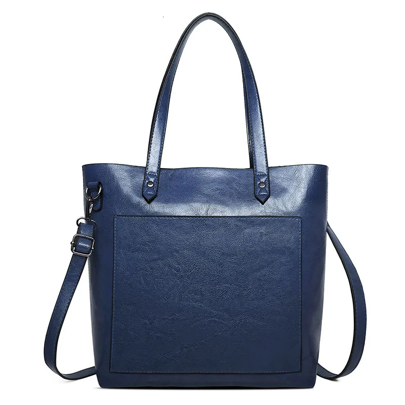 Женские сумки через плечо, горячая сумка, кожаная женская сумка, сумки, женские кожаные сумки, коричневые модные сумки, Bolsos Mujer - Цвет: Blue