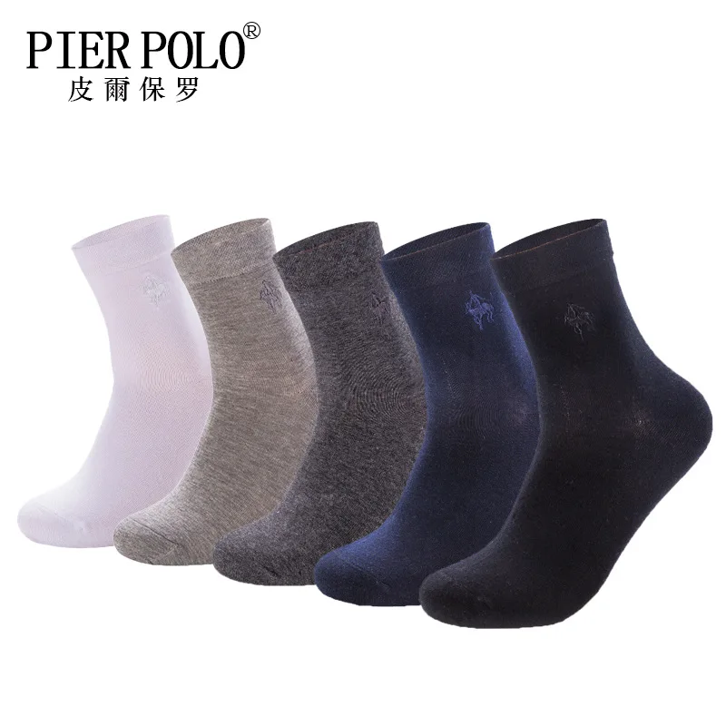 5 парт/лот высококачественные брендовые PIER POLO модные повседневные хлопковые