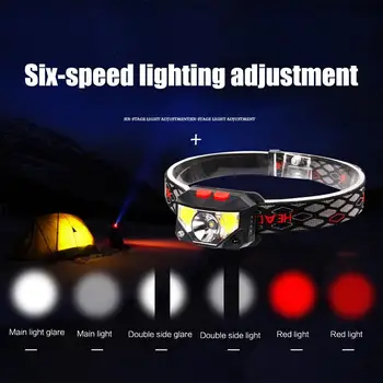 

Headlight WaterResistant 800LM Head Torch Lamp Camping Bicycle Bike Fishing Headlamp Headlamp Rechargeable Running