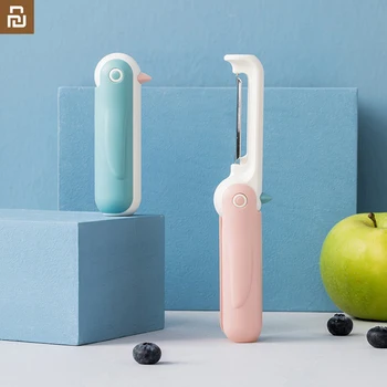 

Youpin jordanjudy melon and fruit Peeler Penguin cartoon stainless steel Multifunction Planing knife Environmental safety