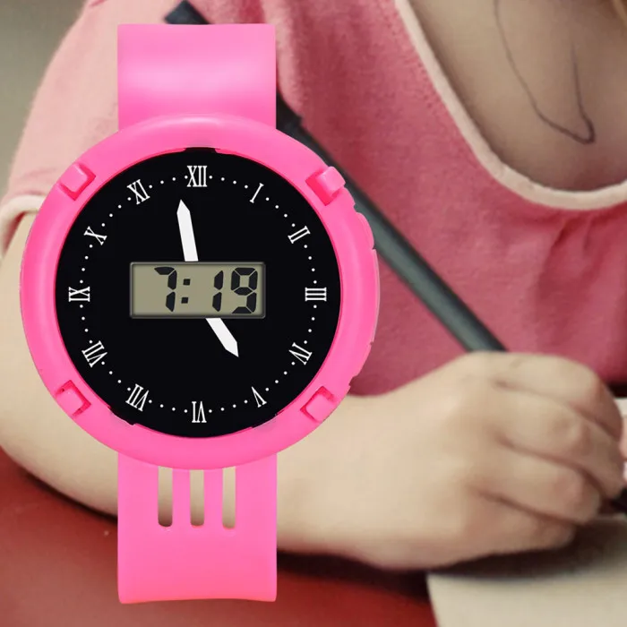 Модная детская одежда Повседневное электронные часы детские удобные силиконовые спортивные часы флуоресцентные часы KS