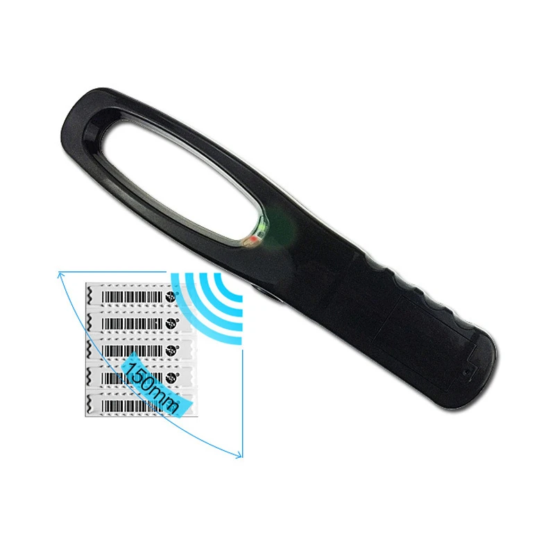 슈퍼마켓 보안용 RF8.2Mhz 휴대용 EAS 감지기, 도난 방지 태그 감지기, 유도 감지 알람 검사 장비