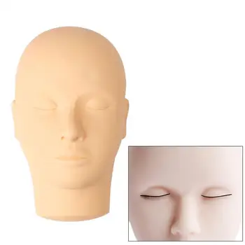 

Mannequin Head False Eyelashes Extension Traning Practice Mold Eye Makeup Tools