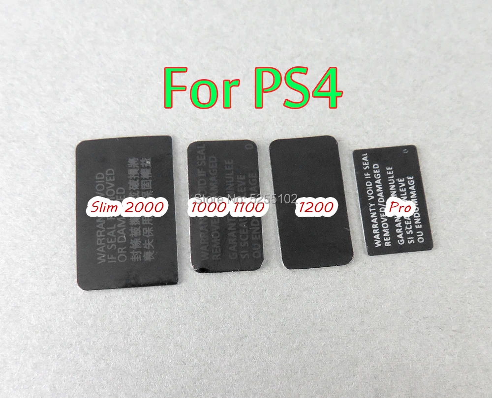 10 шт для PS4 тонкий/1000 1100/1200/ pro onsole этикетка Стикеры Корпус наклейка Shell уплотнения