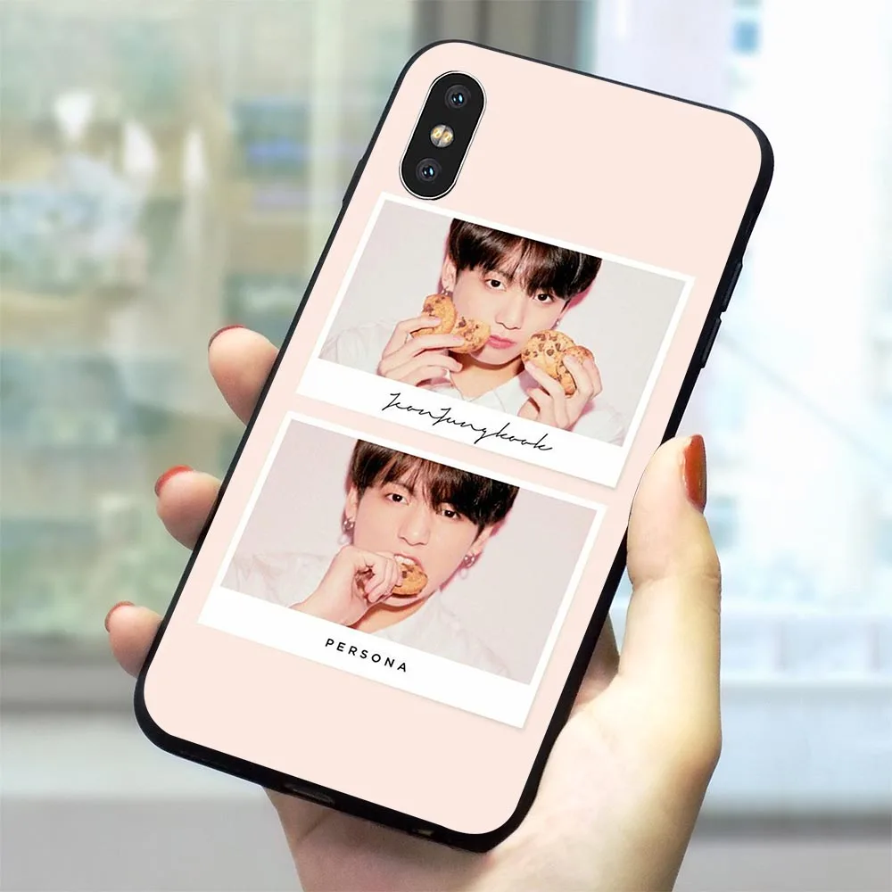 Парк Цзиминь Kpop телефон чехол для iPhone SE чехол X XR для детей 5, 7, 8 Plus, 6, 6 S, 5S Xs Max 11 Pro Чехол из мягкого ТПУ - Color: K3015301