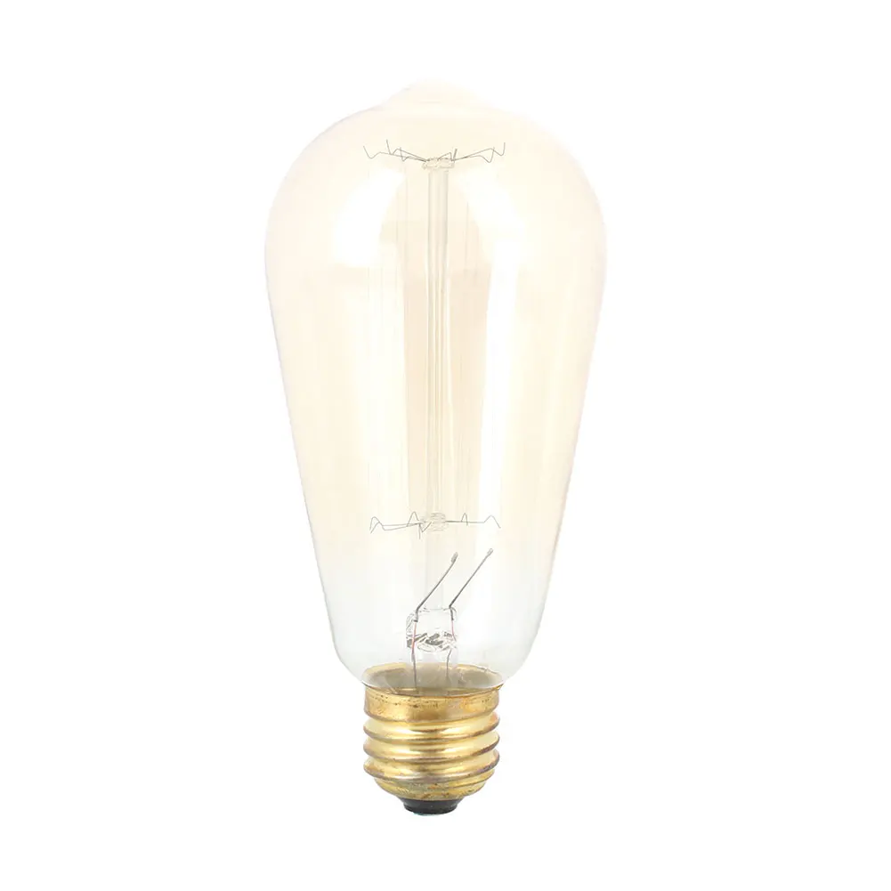 Яркий Ретро E27 840W Тип Эдисона Вольфрамовая Лампа накаливания Droplight AC120V