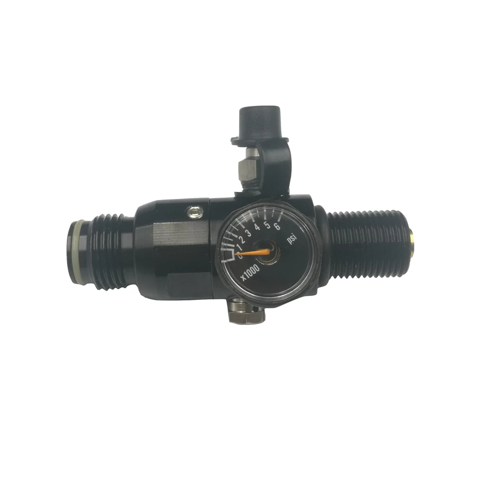 Регулятор резервуара CO2 для ПЕЙНТБОЛА 4500psi/1800psi с входной резьбой M18 * 1