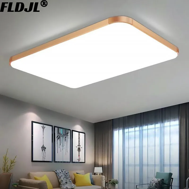 Ультратонкий Светодиодный потолочный светильник квадратная Современная