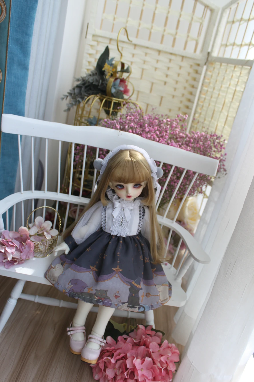 1/4 1/6 BJD SD Одежда для кукол платье лолиты для 1/3 1/4 1/6 bjd Одежда для кукол