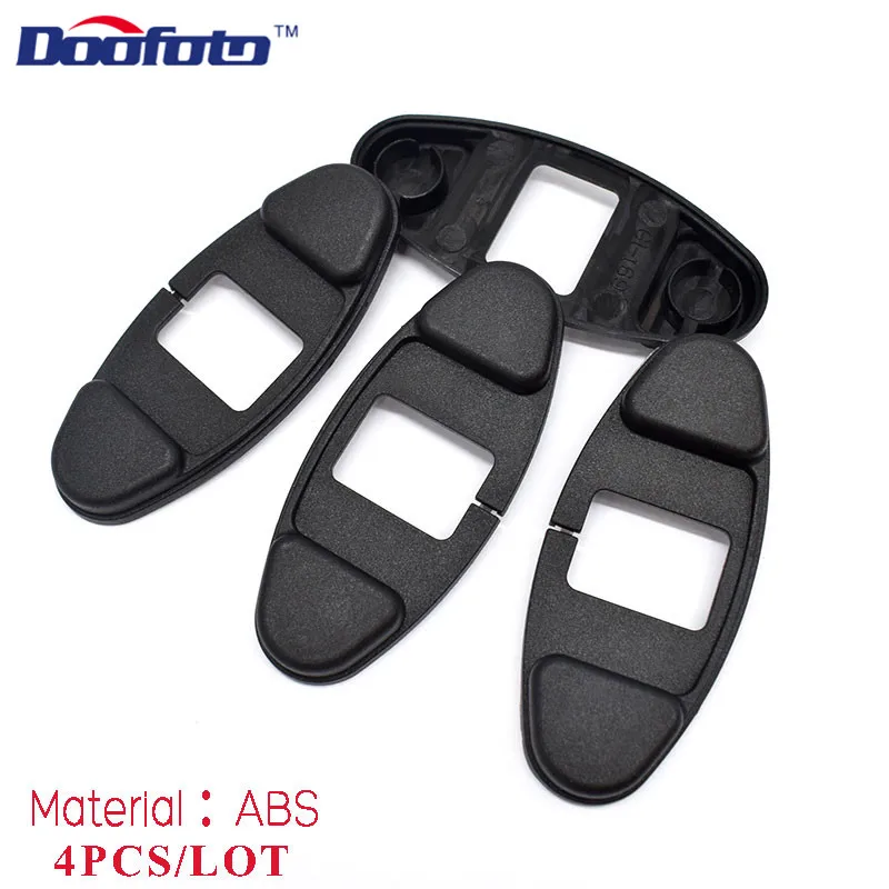 Doofoto 4x Car Door Lock Arm Limiting Stopper Cover For Nissan j10 j11 X Trail t32 t31 Tiida Juke Kicks Accessories