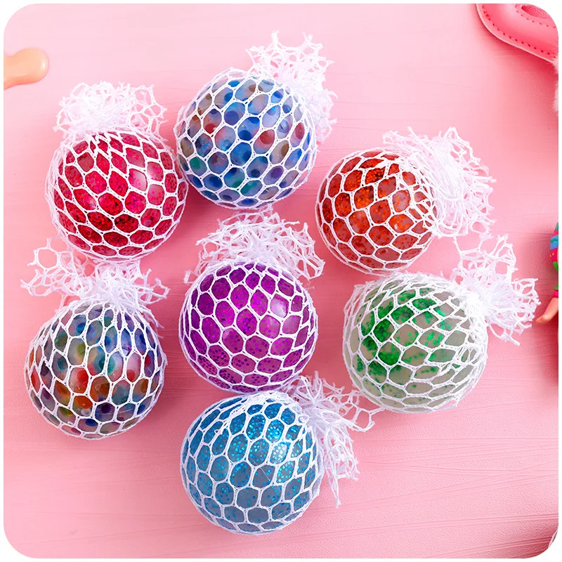 

Creative Vent Squeezed Grape Ball Stress Ball Vent Crystal Venting Bal Squeezed Women's Made in China Water Ball Trick Products