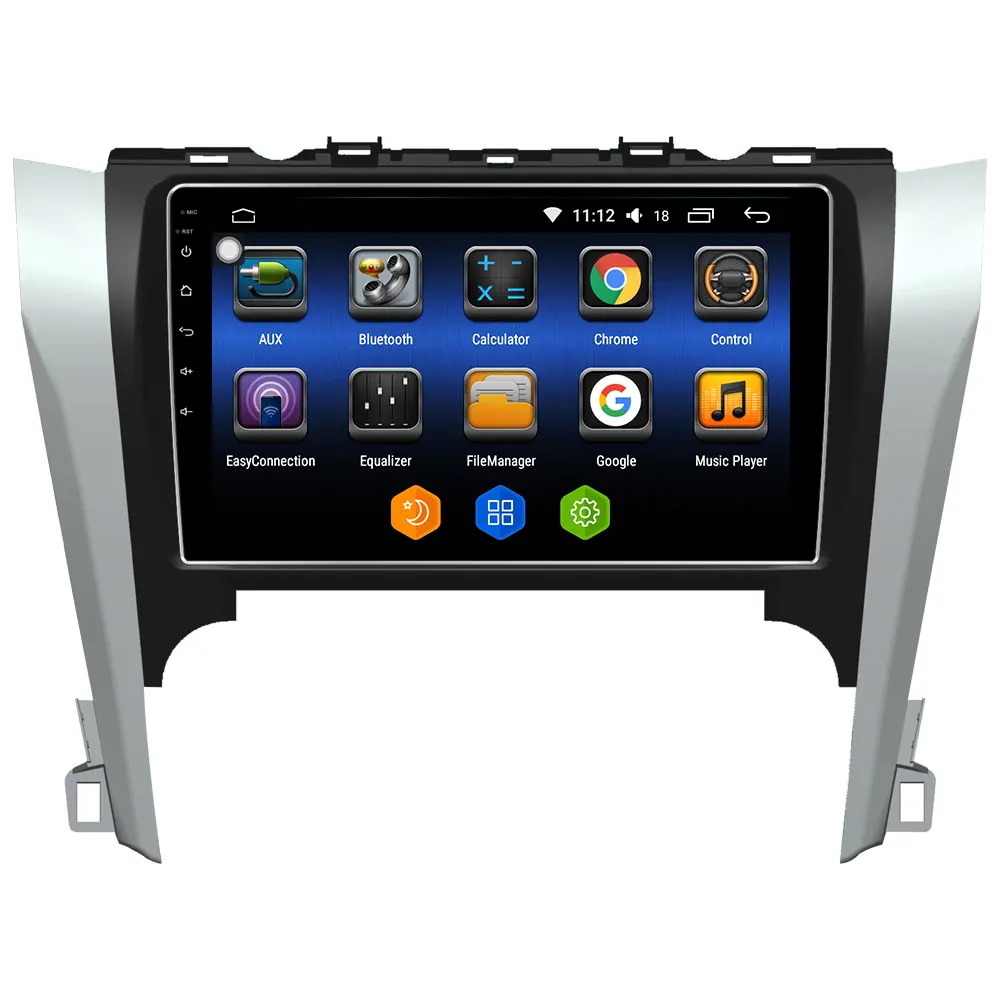 10," ips 4G DSP Carplay Android 8 Восьмиядерный 4 Гб ОЗУ 64 Гб ПЗУ BT автомобильный dvd-плеер Стерео gps ГЛОНАСС для Toyota Camry 2012