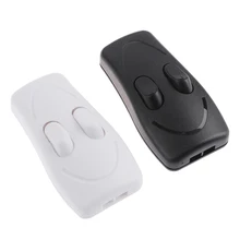 

1PCS Plastic Table Lamp Double Control Switch Floor Light Push Button Switches