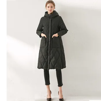 

Spot medium and long down jacket with hoods