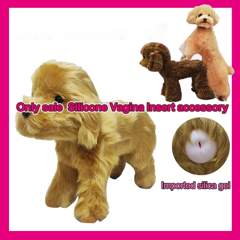 1PC 25CM Long Dog Mating Toy Silicone Vagina Insert Accessories Simulation Female Dog Channel Usage Estrus Toy Accessories