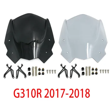 

High Quality ABS Plastic For BMW G310R 2017 - 2018 Motorcycle Windshield Windscreen Wind screens Deflectors w/ Mounting bracket