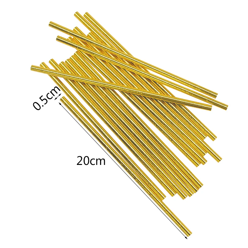 25pcs paper straws O Одноразовая посуда для маленьких мальчиков и девочек на 1-й день рождения, розовый и синий цвета, салфетка для чашек - Цвет: 25pcs paper straws O