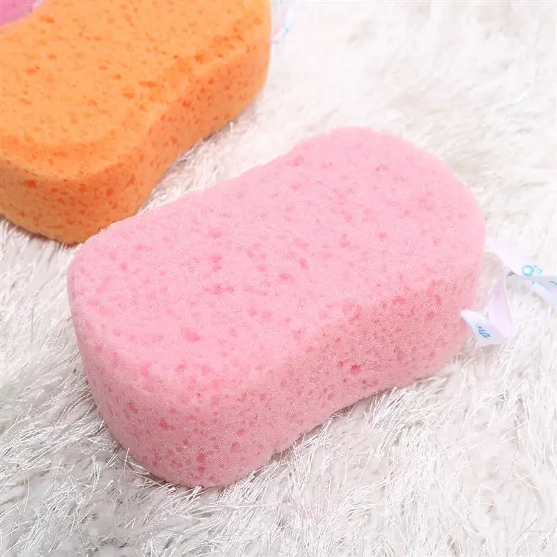 8pcs Bath Sponges Soft Bathing Scrubbers Bathroom Cleaning Body Sponges